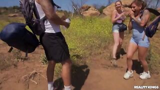 A short time in the mountains has become a real orgy