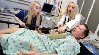 The hospital is full of wild staff, enjoy this threesome