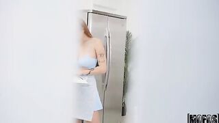 Natural Tits Shake for the sake of a Cock-pleasing Treat in Slow-Mo