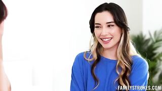 Two young girls shared a guy's cock in his mouth for a million dollars