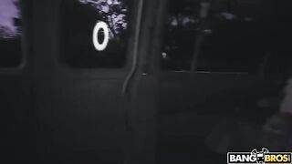 The girl is always eager for cock, no matter the situation