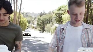Lil Humper Gang fucked a gorgeous mature with huge tits