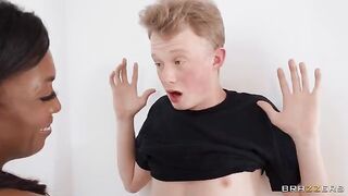 A prank ended up in a sandwich of pussy between two beautiful girls