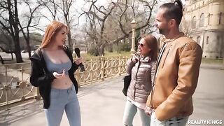 Two redheads have an intense sex session, and they both end up satisfied