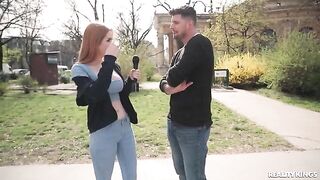 Two redheads have an intense sex session, and they both end up satisfied