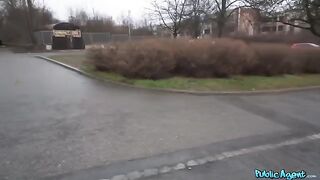 A German wife is left alone and fucks for money