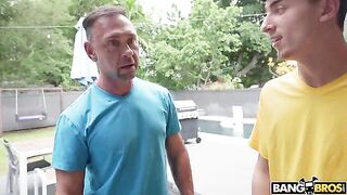 A girl has symptoms of nymphomania and fucks with anyone