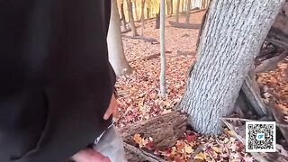 A walk in the park turns into a hot sex session