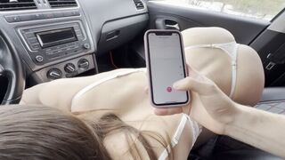 A girl was making a phone call when her stepbrother used her as a sex toy