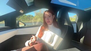 In a cybertruck, I'm going to give you a treat