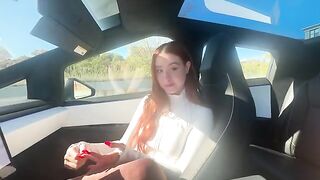 In a cybertruck, I'm going to give you a treat