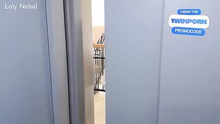 A cute girl has fun with her reliable vibrator