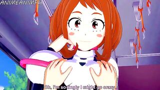 My Hero Academia Deku fucks Ochaco Hentai 3D Uncensored - a popular anime porn