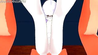 Spider Demon (Mother) from Demon Slayer gets fucked by Tanjiro in 3D uncensored action