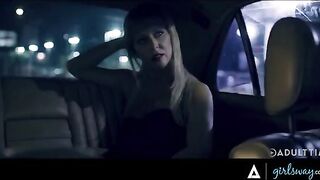 Cherie DeVille gets passionately involved with her chauffeur in a steamy scene
