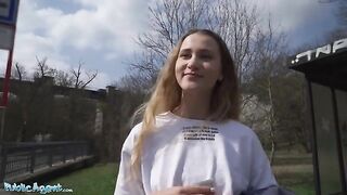 Ivi Rein practices English with strangers and gets intimate