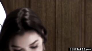 Sexy Aany Aurora seduces her stepuncle on his wedding anniversary in taboo action