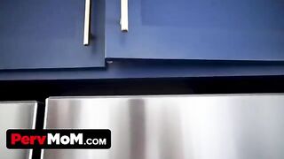 The mischievous stepson asked his stepmom to help him with a tricky issue
