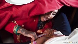 I've never tasted an Indian woman's beauty, it was a first for me