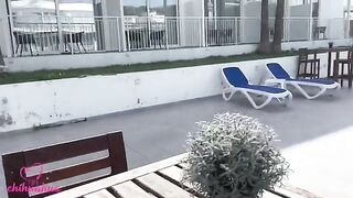 A hot MILF seduces a muscular man to fuck her hard