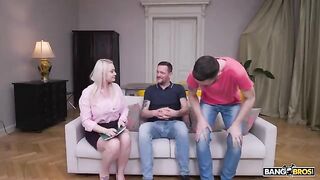 Two cocks are not enough for an experienced girl in this steamy scene