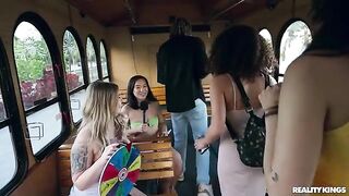 The whole party was a wild one and no one wore panties