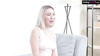 The girl endured hard sex during the casting, reminiscent of intense scenes with a rough edge