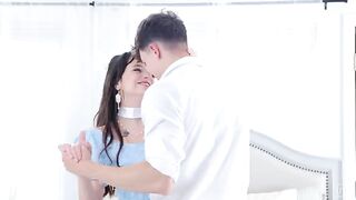 Come on, girl, take his dick in your mouth and suck it