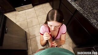 A girl who loves to suck cock and will never leave it alone