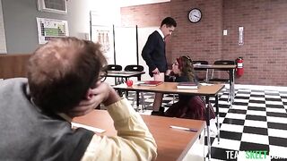 You too want to have such student sex, don't you?