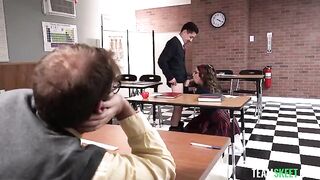 You too want to have such student sex, don't you?