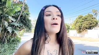Her sweet pussy could not resist and gave in to the passion