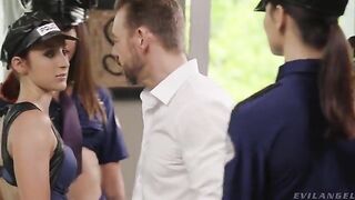 A lot of negros fucked rich wedding in a group
