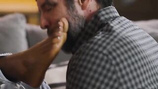 A girl fell into a black hole and was fucked by a negro in an intense scene