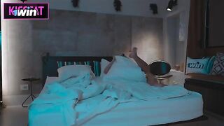 Bounced on a cock after the party in panties