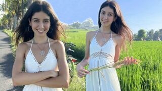 A sweet rice picker seduced a guy to fuck her in HD