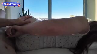 A dream came true for the hot stepsister in this steamy scene