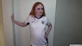 An English fan was fucked in the ass for losing a bet to a Frenchman