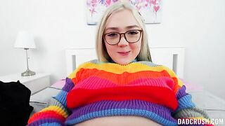 A young girl wants a present from her stepdad