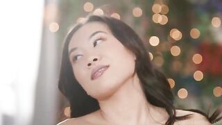 Asian beauty gets her pussy licked, showcasing delicate and intense moments