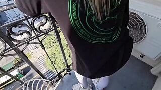 Her mouth is too small for his cock, he won't fit!