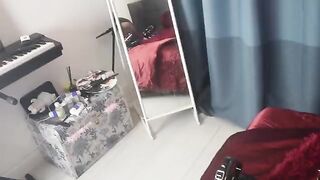 She will feel it better if it's not in her pussy