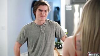 He just had to push it into her and she was ready