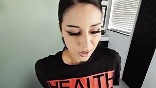 She felt the power of a strong cock in an intense roleplay scene