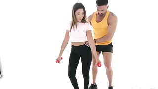 The new trend in sex is yoga, try it with a trainer!