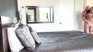 Find my dick by touch, hot kissing sex with a slutty twist