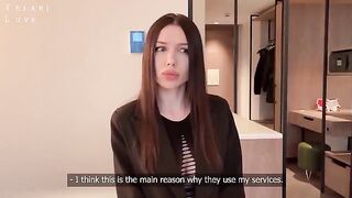 If you give me a good blowjob, I'll fuck you hard - Telari Love