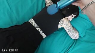 The best ad with a vibrator ever featuring a hot tattoo girl