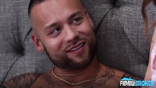 A man's dick and mouth should be busy with something. Even in threesomes