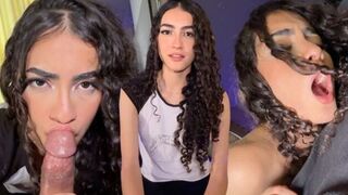 Skinny Latina with passion performs like a sex goddess in HD